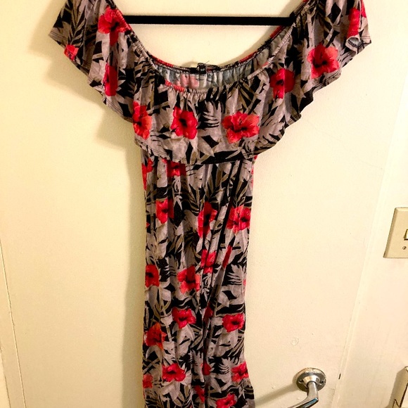 Flowery Summer George Dress - Picture 2 of 4